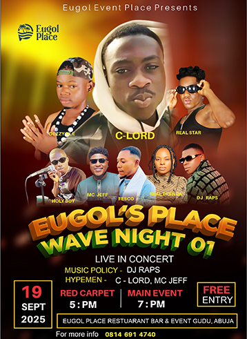 Musical live performance banner Ad designed for brand awareness creation in Canada